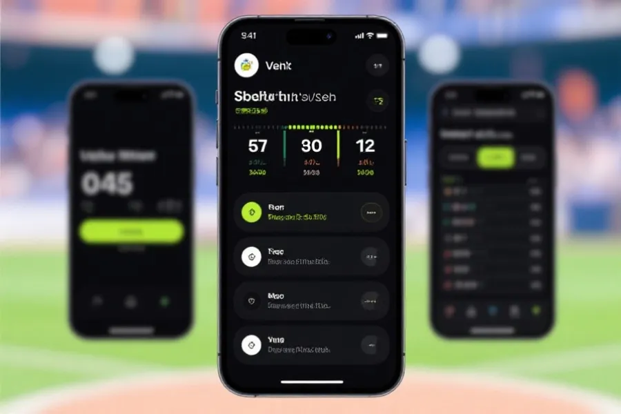 体育APP界面预览